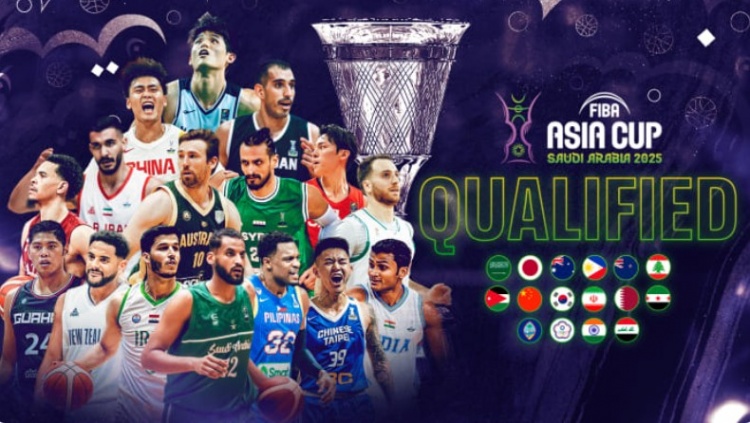 8月在沙特舉辦！FIBA官網(wǎng)：男籃亞洲杯抽簽儀式將在下月8號舉行