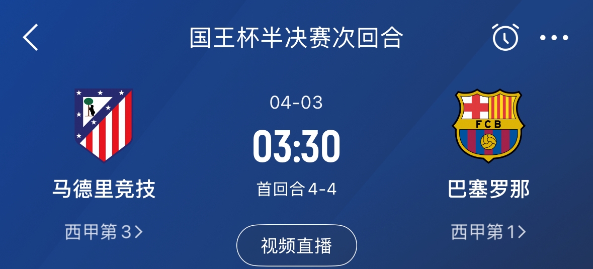 下周又相遇！國王杯第二回合巴薩vs馬競，馬競隊內5名阿根廷國腳