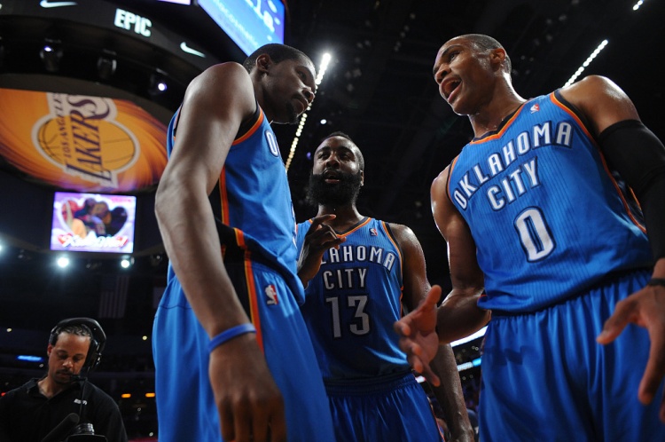雷霆三少得分全部進入歷史前20！他們是NBA歷史最大的如果嗎？